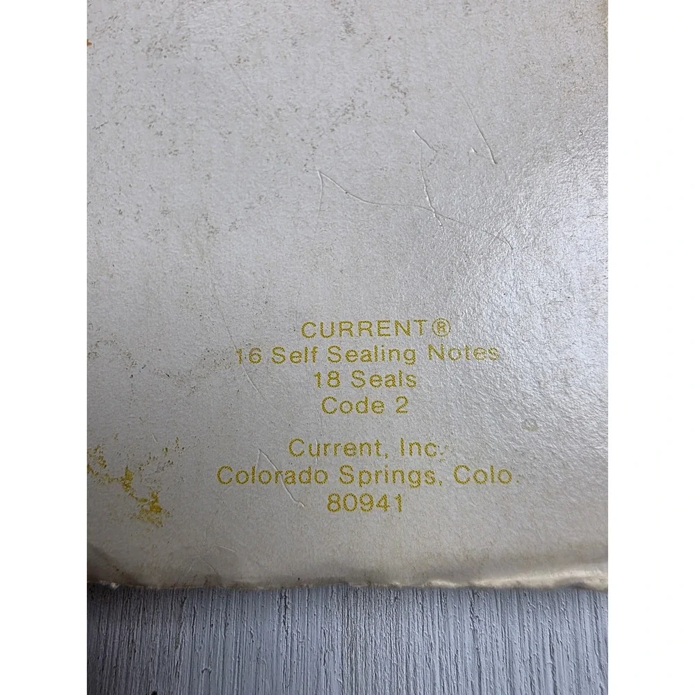 Vintage Current Inc Just a Notes Stationery Set Floral Sunflower Butterfly Boho